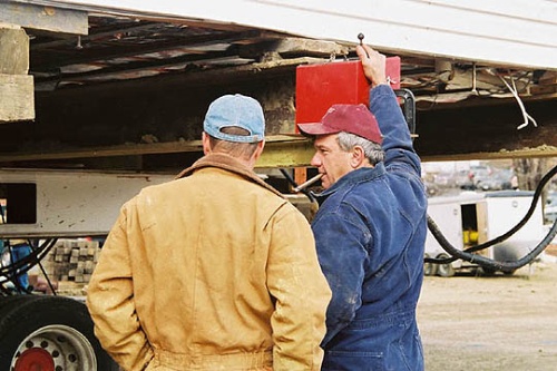 Expert House Movers at the Controls