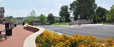 Downtown Main Street at Alumni Mall