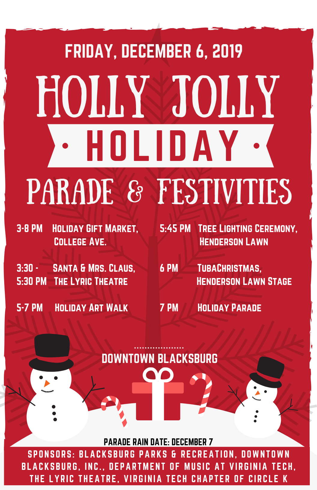 Holiday Parade Poster