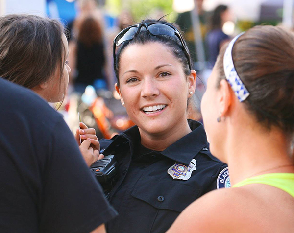 Blacksburg Police Officer