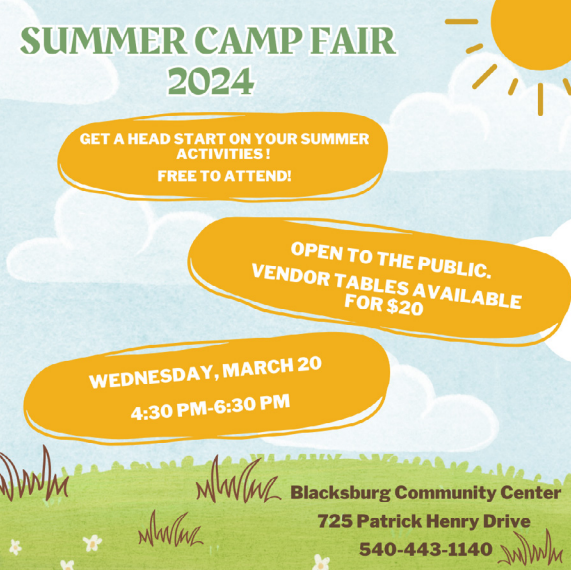 Summer Camp Fair 2024 Update